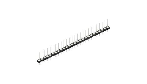 Fischer Elektronik Stiftleiste (Präzision) Anzahl Reihen: 1 10043973 10St.