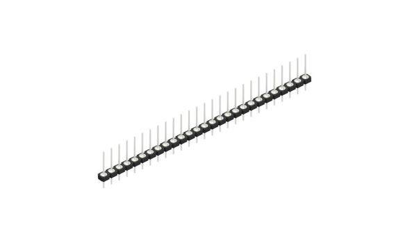 Fischer Elektronik Stiftleiste (Präzision) Anzahl Reihen: 1 10043975 10St.