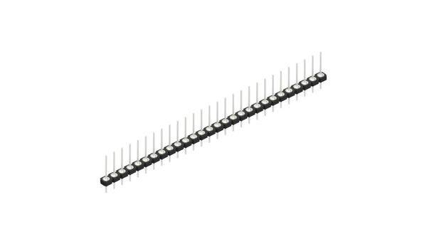 Fischer Elektronik Stiftleiste (Präzision) Anzahl Reihen: 1 10043977 10St.