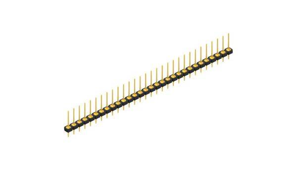 Fischer Elektronik Stiftleiste (Präzision) Anzahl Reihen: 1 10043980 10St.