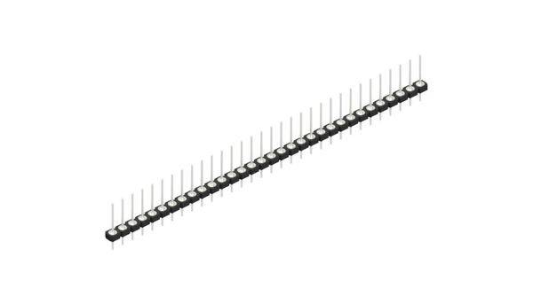 Fischer Elektronik Stiftleiste (Präzision) Anzahl Reihen: 1 10043985 10St.