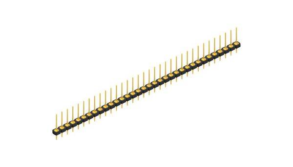 Fischer Elektronik Stiftleiste (Präzision) Anzahl Reihen: 1 10043988 10St.