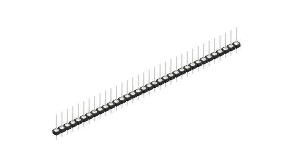 Fischer Elektronik Stiftleiste (Präzision) Anzahl Reihen: 1 10043989 10St.