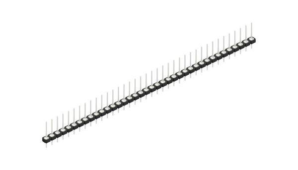 Fischer Elektronik Stiftleiste (Präzision) Anzahl Reihen: 1 10043997 10St.