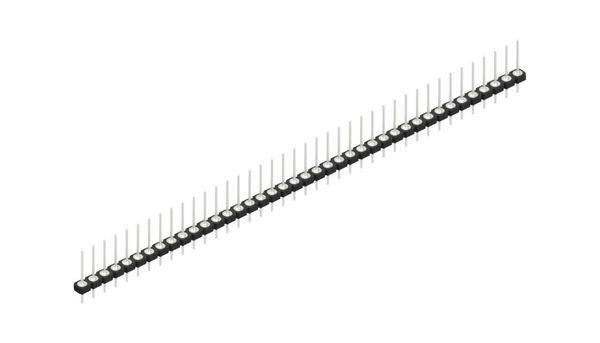 Fischer Elektronik Stiftleiste (Präzision) Anzahl Reihen: 1 10044001 10St.