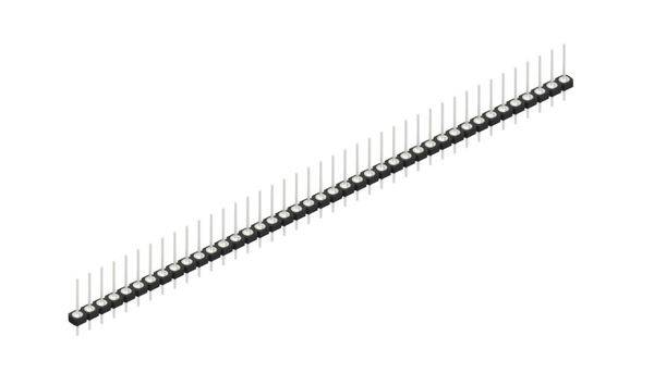 Fischer Elektronik Stiftleiste (Präzision) Anzahl Reihen: 1 10044003 10St.
