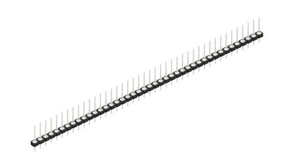Fischer Elektronik Stiftleiste (Präzision) Anzahl Reihen: 1 10044005 10St.