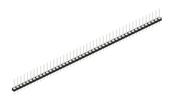 Fischer Elektronik Stiftleiste (Präzision) Anzahl Reihen: 1 10044011 10St.