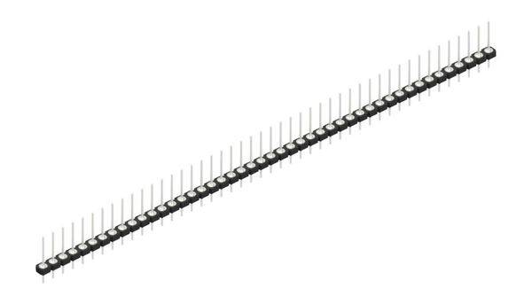 Fischer Elektronik Stiftleiste (Präzision) Anzahl Reihen: 1 10044013 10St.