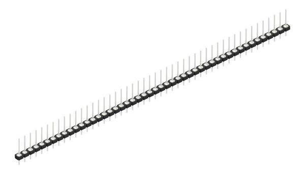 Fischer Elektronik Stiftleiste (Präzision) Anzahl Reihen: 1 10044017 10St.