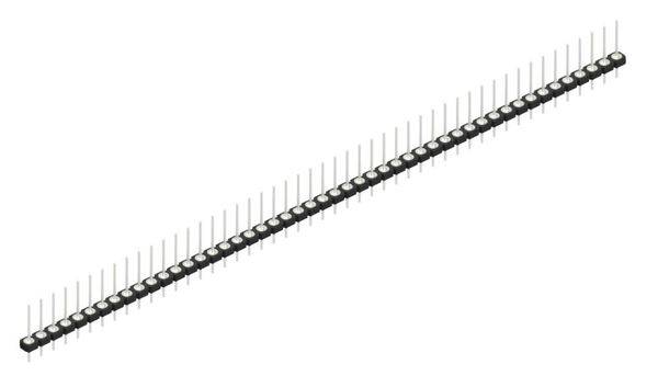 Fischer Elektronik Stiftleiste (Präzision) Anzahl Reihen: 1 10044019 10St.