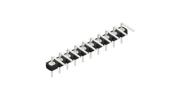 Fischer Elektronik Stiftleiste (Präzision) Anzahl Reihen: 1 10044041 10St.