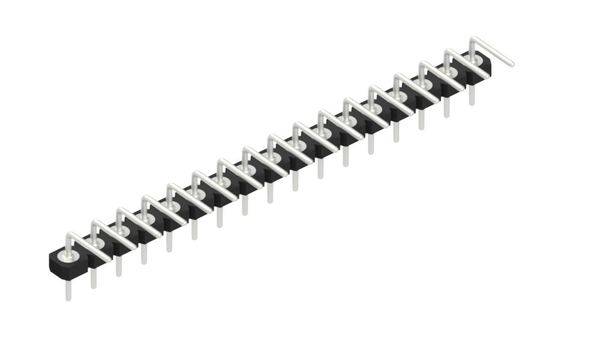 Fischer Elektronik Stiftleiste (Präzision) Anzahl Reihen: 1 10044055 10St.