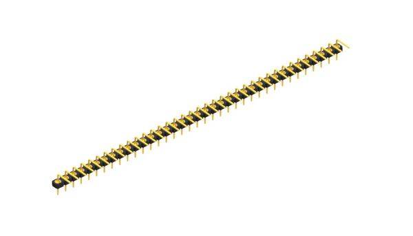 Fischer Elektronik Stiftleiste (Präzision) Anzahl Reihen: 1 10044093 10St.
