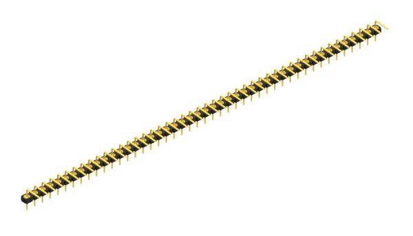 Fischer Elektronik Stiftleiste (Präzision) Anzahl Reihen: 1 10044111 10St.