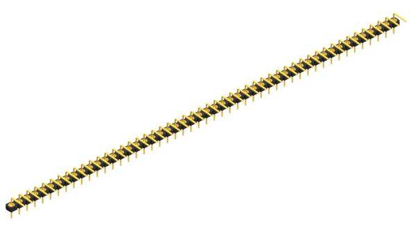 Fischer Elektronik Stiftleiste (Präzision) Anzahl Reihen: 1 10044119 10St.