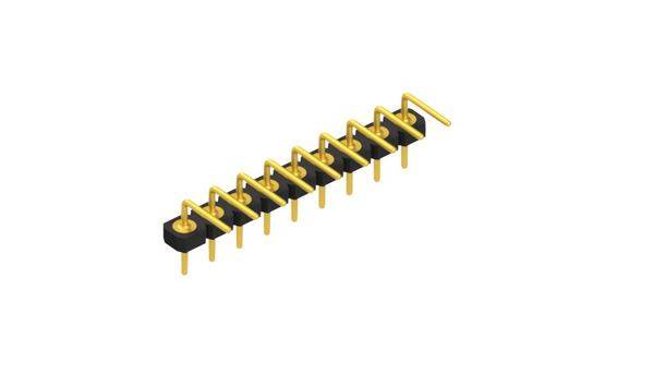 Fischer Elektronik Stiftleiste (Präzision) Anzahl Reihen: 1 10044038 10St.