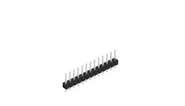 Fischer Elektronik Stiftleiste (Standard) Anzahl Reihen: 1 10046143 10St.
