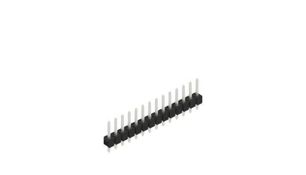 Fischer Elektronik Stiftleiste (Standard) Anzahl Reihen: 1 10046146 10St.