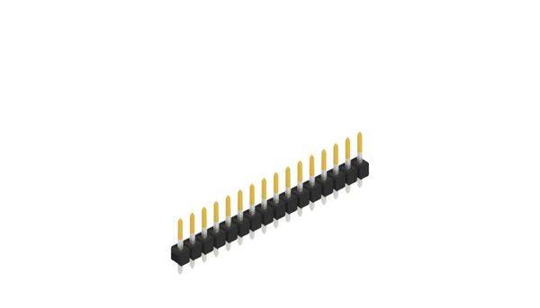 Fischer Elektronik Stiftleiste (Standard) Anzahl Reihen: 1 10046151 10St.