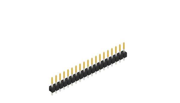 Fischer Elektronik Stiftleiste (Standard) Anzahl Reihen: 1 10046160 10St.