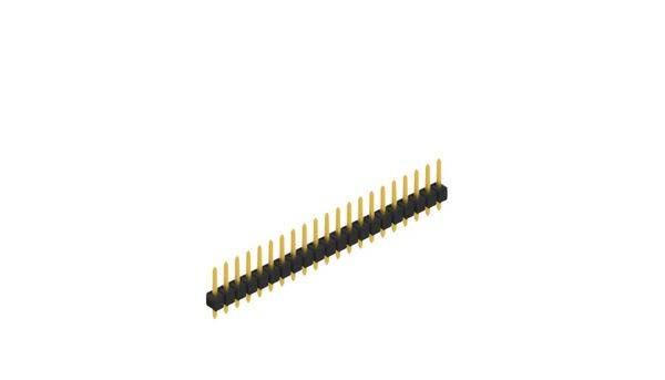 Fischer Elektronik Stiftleiste (Standard) Anzahl Reihen: 1 10046165 10St.