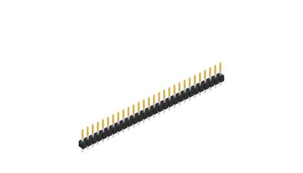 Fischer Elektronik Stiftleiste (Standard) Anzahl Reihen: 1 10046187 10St.