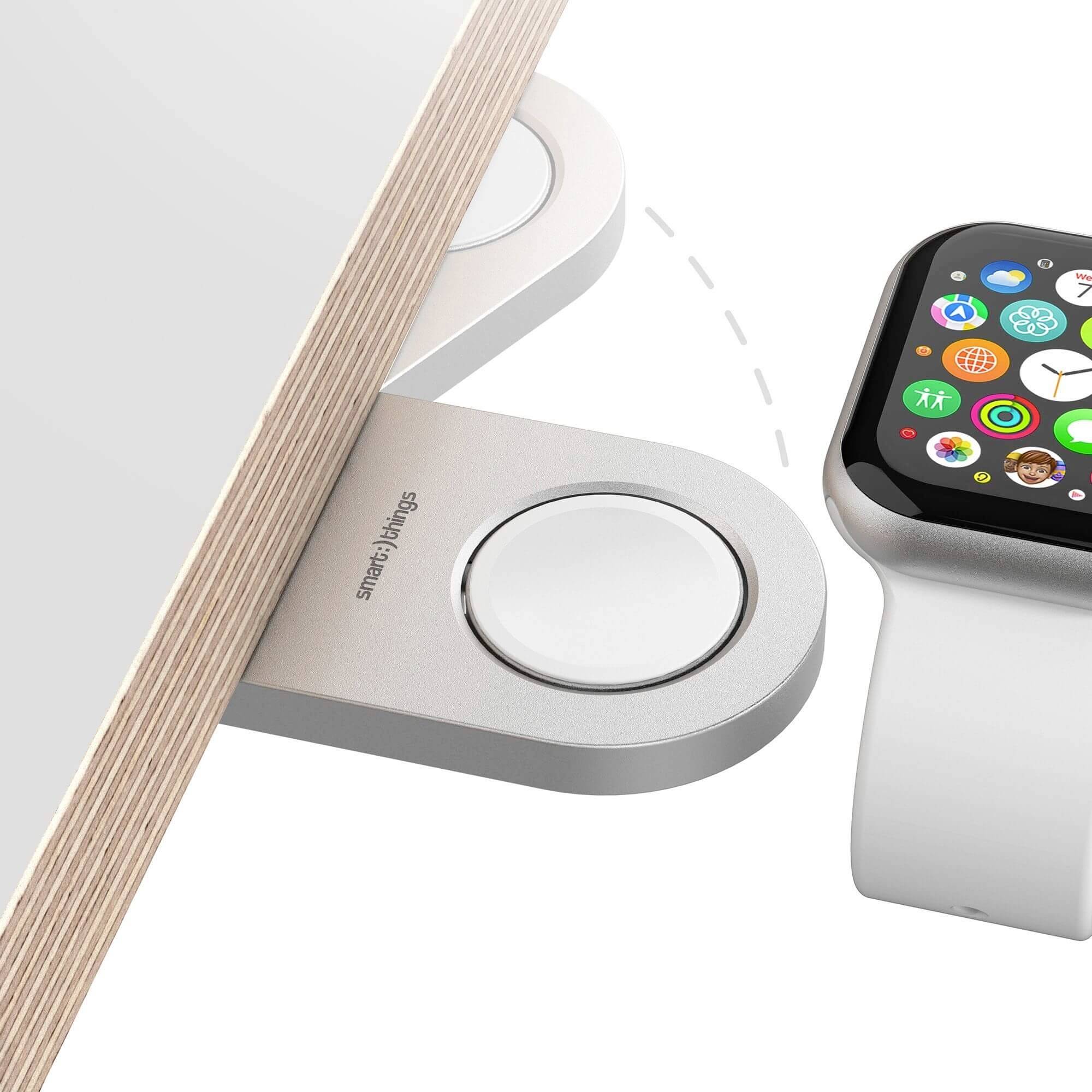 Smart Things WatchBase Halterung Apple Watch Wireless Charger USB‑C