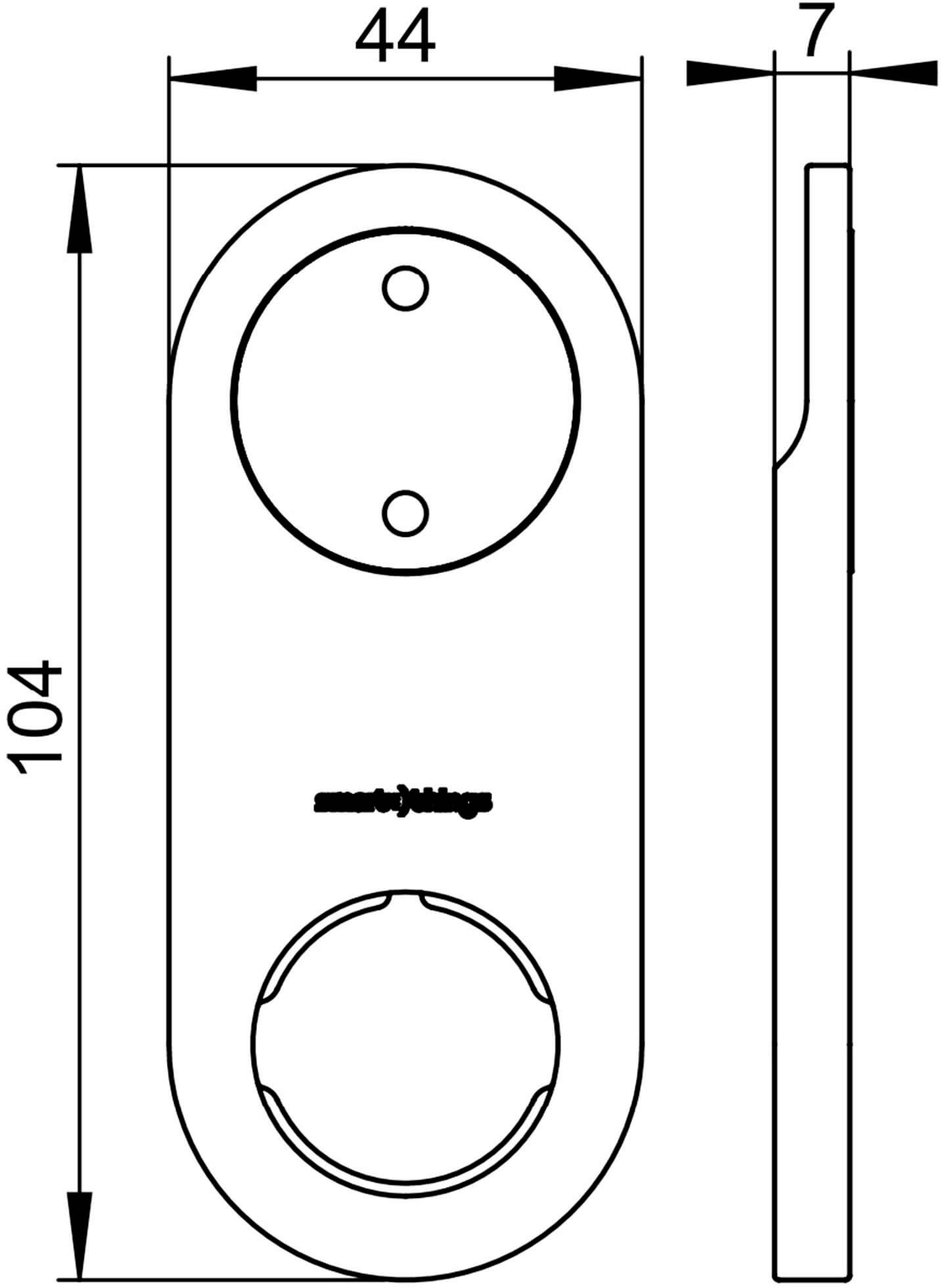 Smart Things WatchBase Halterung Apple Watch Wireless Charger USB‑C