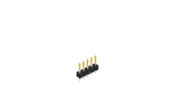 Fischer Elektronik Stiftleiste (Standard) Anzahl Reihen: 1 10046117 10St.