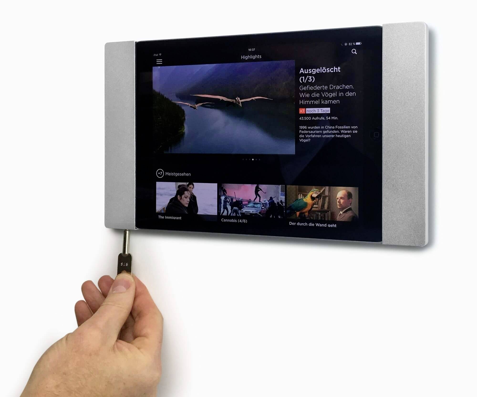 Smart Things sDock Fix A 12.9" Tablet Wandhalterung Apple Apple iPad Air 13" (M2 2024), iPad Pro 12,9" (6. Generation 2022), iPad