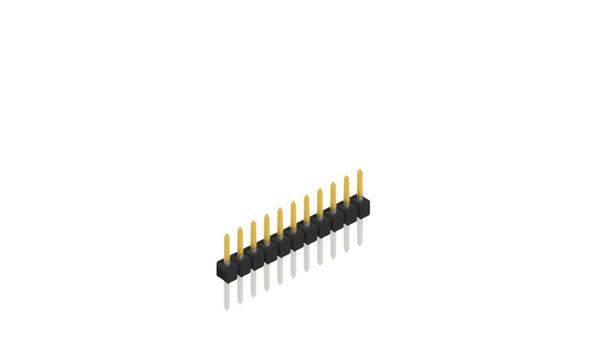 Fischer Elektronik Stiftleiste (Standard) Anzahl Reihen: 1 10046248 10St.