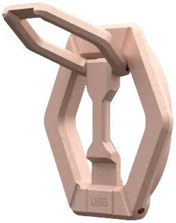 Urban Armor Gear Magnetic Ring Handy Ständer Nude Passend für Handy-Modell: iPhone 12 mini, iPhone 12, iPhone 12 Pro, iPhone 12 Pro Max, iPhone 13