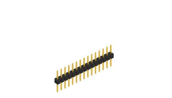 Fischer Elektronik Stiftleiste (Standard) Anzahl Reihen: 1 10046260 10St.