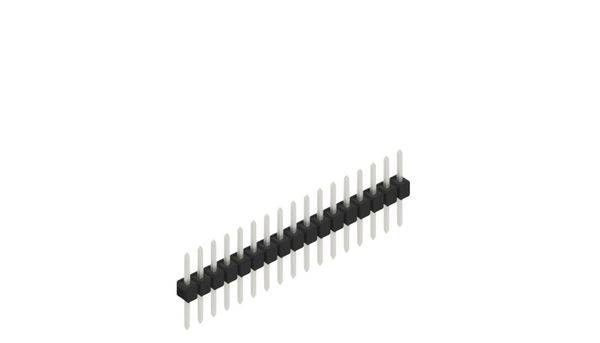 Fischer Elektronik Stiftleiste (Standard) Anzahl Reihen: 1 10046268 10St.
