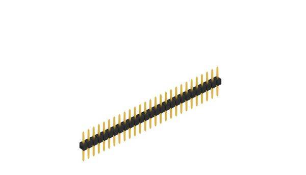 Fischer Elektronik Stiftleiste (Standard) Anzahl Reihen: 1 10046299 10St.