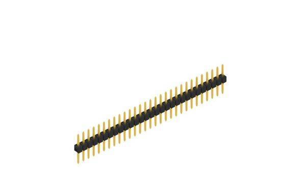 Fischer Elektronik Stiftleiste (Standard) Anzahl Reihen: 1 10046305 10St.