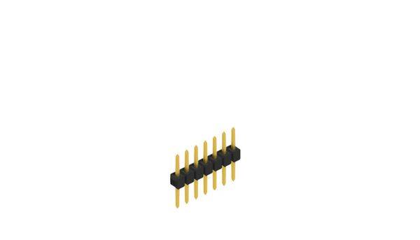 Fischer Elektronik Stiftleiste (Standard) Anzahl Reihen: 1 10046234 10St.
