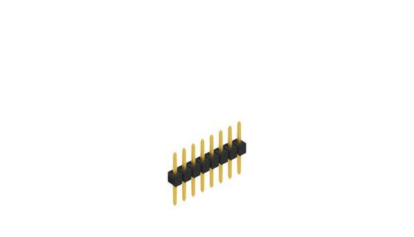 Fischer Elektronik Stiftleiste (Standard) Anzahl Reihen: 1 10046238 10St.