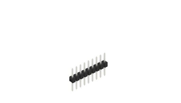 Fischer Elektronik Stiftleiste (Standard) Anzahl Reihen: 1 10046243 10St.