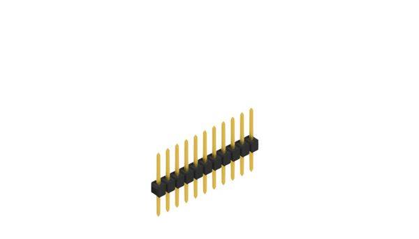Fischer Elektronik Stiftleiste (Standard) Anzahl Reihen: 1 10046363 10St.
