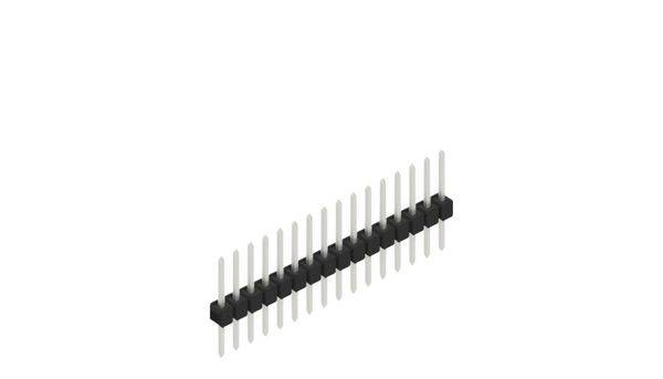 Fischer Elektronik Stiftleiste (Standard) Anzahl Reihen: 1 10046380 10St.
