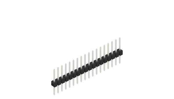 Fischer Elektronik Stiftleiste (Standard) Anzahl Reihen: 1 10046386 10St.