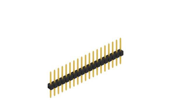 Fischer Elektronik Stiftleiste (Standard) Anzahl Reihen: 1 10046387 10St.