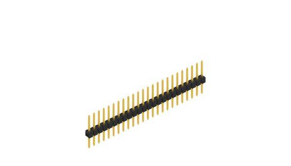Fischer Elektronik Stiftleiste (Standard) Anzahl Reihen: 1 10046402 10St.