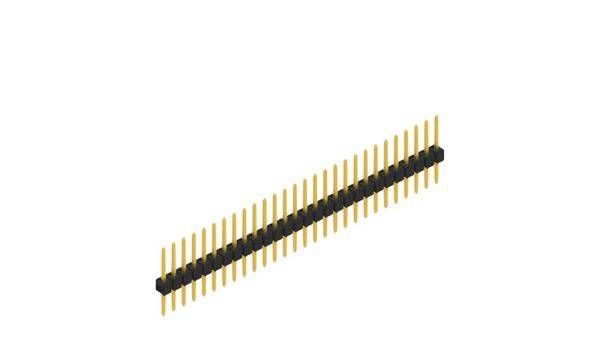 Fischer Elektronik Stiftleiste (Standard) Anzahl Reihen: 1 10046414 10St.