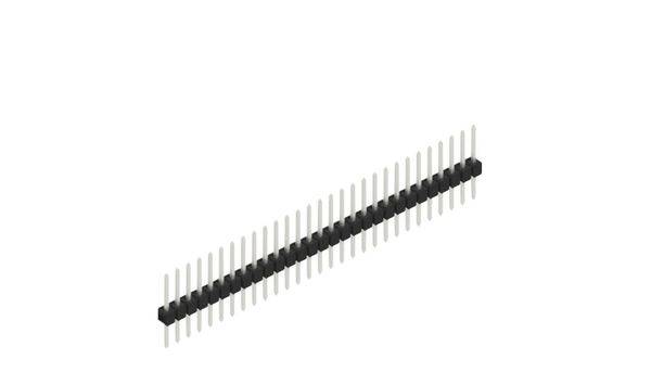 Fischer Elektronik Stiftleiste (Standard) Anzahl Reihen: 1 10046419 10St.