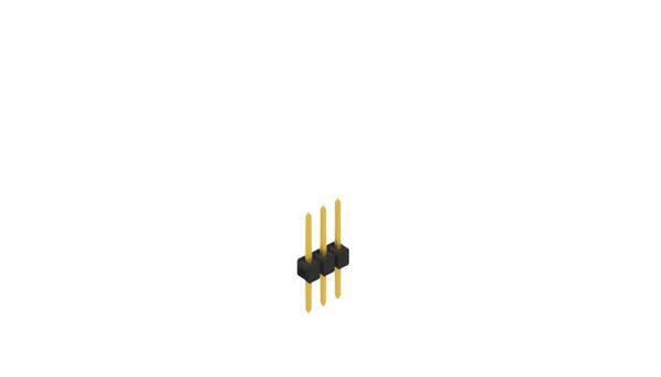 Fischer Elektronik Stiftleiste (Standard) Anzahl Reihen: 1 10046337 10St.