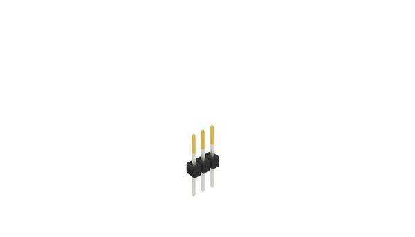 Fischer Elektronik Stiftleiste (Standard) Anzahl Reihen: 1 10046338 10St.