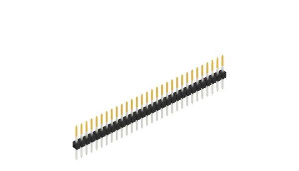 Fischer Elektronik Stiftleiste (Standard) Anzahl Reihen: 1 10046421 10St.